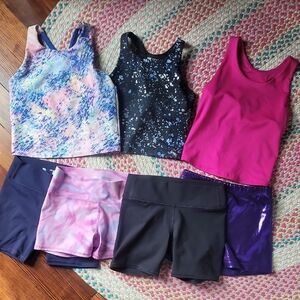 All in Motion Pink and Black Activewear Set